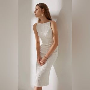 NWT The Water Ripple Textured Cami Dress by Rihoas